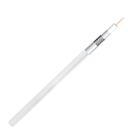 Cable Coaxial Estándar Europeo para Mercados Europeos, Tipo VATC, Baja Pérdida, Alta Flexibilidad, para Sistemas de Televisión por Cable, Satélite y Telecomunicaciones, de Cobre