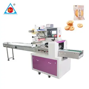Machine d'emballage multifonctionnelle automatique pour petits gâteaux et biscuits Machine à emballer les biscuits