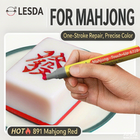 Stylo de retouche pour la rénovation des tuiles de Mahjong, marqueur de réparation automatique haute brillance pour coloration spéciale, vente en gros