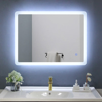 Taida Morden – capteur de contrôle tactile de miroir de salle de bain éclairé par LED avec TUV