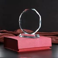 Trofeo De Cristal Con Letras Personalizadas Award Lettrage personnalisé professionnel en bois massif k9