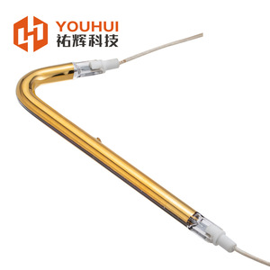 Soporte para Lámpara Infrarroja Youhui, Elemento Calefactor de Cuarzo Chapado en Oro, Calentamiento Rápido, Protección Contra Sobrecalentamiento, Calentador Eléctrico - Product Image 2