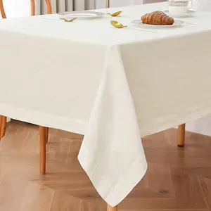 Großhandel benutzer definierte runde rechteckige Stretch Polyester Bettwäsche Tischdecke Tischdecken für Hochzeit Hotel