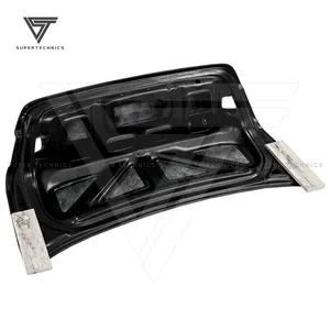 Bagasi serat kaca gaya CSL, untuk BMW 3 Series E92 M3 2006-2013