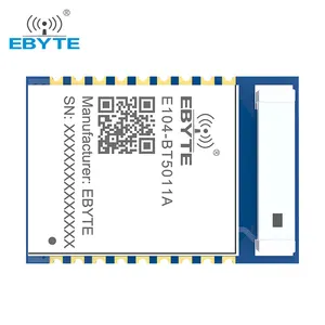 NRF52811 اللاسلكية وحدة الإرسال والاستقبال طويلة المدى E104-BT5011A بليه 5.1 منارة ibeacon UART المنفذ التسلسلي إلى بليه وحدة بلوتوث