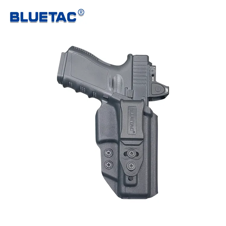 Bluetac新着Kydexタクティカルミリタリーギアガンピストル武器IWB隠蔽ホルスターグロック用17229mm