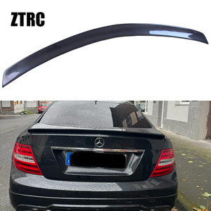 สปอยเลอร์หลังคาร์บอนไฟเบอร์ทรง AMG สำหรับรถเบนซ์ C-Class W204 C204 Coupe 2 ประตู ปี 2007-2014 - Product Image 1