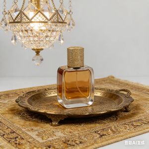 High Quality Middle East <b>Empty</b> Gold Lid Fine Mist <b>Spray</b> Glass 50ml 100ml Perfume <b>Bottle</b> - Product Image 5