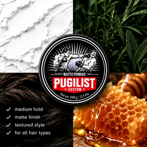 Professional Mens Easy Wash Water Based Pomade Strong Hold Natural Shine OEM ODM Custom Hold Finish Wholesale Men Grooming - Product Image 1