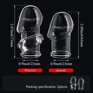 Jouets sexuels, gaine de pénis en forme de dent de loup, accessoires SM, pour couples, stimulation clitoridienne, aides sexuelles, allongement et épaississement - Product Image 4