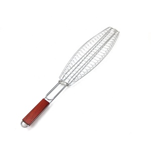 Nuevo producto Multifuncional Cocina al aire libre Parrilla antiadherente Red Parrilla de hierro fundido en forma de pez - Product Image 2