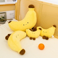 Bantal Boneka Pisang Kreatif untuk Perdagangan Luar Negeri, Simulasi Kaki, Bantal Rumah, Boneka Hias untuk Tanaman Interior