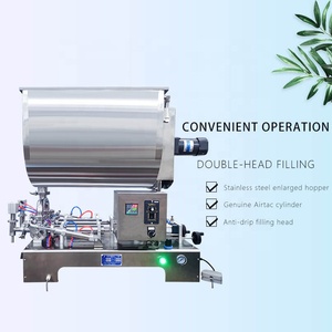 La mini riempitrice semi automatica di lattine produce la linea di riempimento <span class=keywords><strong>profhilo</strong></span> può essere dotata di miscelatore e riscaldatore - Product Image 2