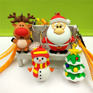 卸売パーソナライズ3Dカーアクセサリー可愛い漫画アニメファッション防水軽量亜鉛合金ラバーキーホルダーカスタム - Product Image 1