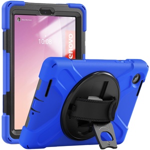 Étui robuste antichoc pour tablette <span class=keywords><strong>Lenovo</strong></span> <span class=keywords><strong>Tab</strong></span> M8 Gen <span class=keywords><strong>4</strong></span> TB-300FU <span class=keywords><strong>8</strong></span> pouces 2023, housse en silicone épaisse pour enfants avec sangle d'épaule et poignée - Product Image 1