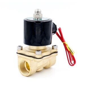 Electroválvula de Agua de Latón 2W250 25 NC, 12V 24V CC, 1/2 Pulgada 3/4 Pulgada - Product Image 4
