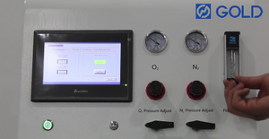 Testador de índice de oxigênio limitado digital padrão ISO4589/equipamento de teste de inflamabilidade de aparelho de índice de oxigênio com tela sensível ao toque - Product Image 4