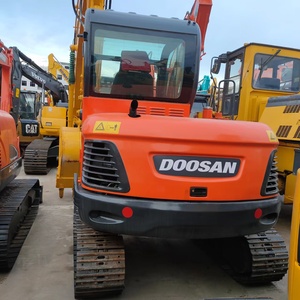 Mini-excavatrice Doosan d'occasion en stock DX55 DX60-7 DX60-9C DX75 DX80, mini-excavatrice sur chenilles Doosan de haute qualité à prix bas - Product Image 6