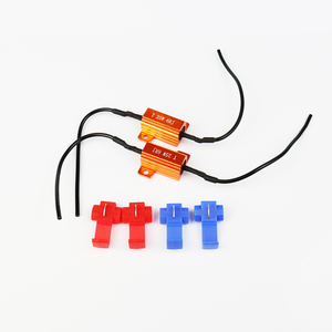 Led bóng đèn tải điện trở 25 Wát 6ohm để giải quyết xe Hyper Flash mã lỗi cho T10 Festoon T15 1156 1157 7440 7443 3156 3157 LED bóng đèn - Product Image 5