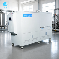 Equipo de Suministro de Agua de Emergencia, Mini Planta de Agua 50-350L/H, Sistema de Purificación Integrado para Obras de Construcción, Hoteles y Aldeas