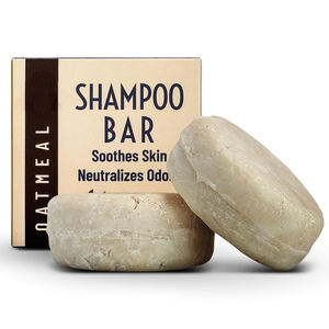 Jabón de barra de champú sólido de avena natural orgánico para mascotas - Product Image 1