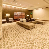 Moquette murale en laine et nylon pour salle de banquet d'hôtel, chambre et salon, 12 mm, haute circulation, épaisse, en rouleau