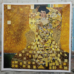 Decorazioni per la casa moderne fatte a mano immagini di arte della parete di Gustav Klimt famose donne Nude pittura a olio su tela migliore opera d'arte Dafen - Product Image 3