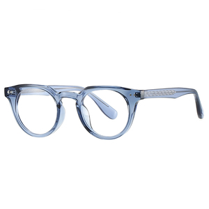 28051 Gafas de Moda de Alta Calidad, Clásicas, Retro, con Marco Redondo TR90 para Mujer y Hombre, Multicolor, Anti Luz Azul, Monturas Ópticas 2025 - Product Image 5