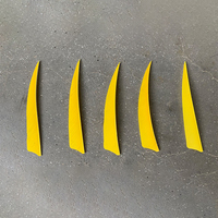 Plumes de flèche de tir à l'arc en plumes de dinde véritable, teintes, écologiques, pour le bricolage, accessoire de chasse et de tir sur cible