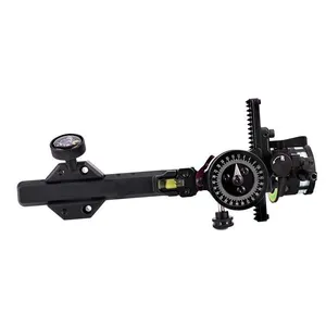 Portátil Composto Bow Sight Arco Profissional e Seta Tiro Competitivo Alvo Caça Tiro com Arco Âmbito 1 Pin Sight