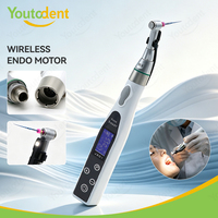 Equipo Dental, Motor Endodóntico Inalámbrico LED de Plástico con Contra Ángulo 16:1, Motor Eléctrico para Endodoncia, Motor Eléctrico para Conductos Radiculares