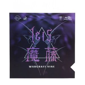 Double FISH WARCRAFT VINE 1615 Raqueta <span class=keywords><strong>de</strong></span> tenis <span class=keywords><strong>de</strong></span> mesa <span class=keywords><strong>profesional</strong></span>-Ecológico Deportes Granos largos <span class=keywords><strong>Goma</strong></span>/Buey - Product Image 1