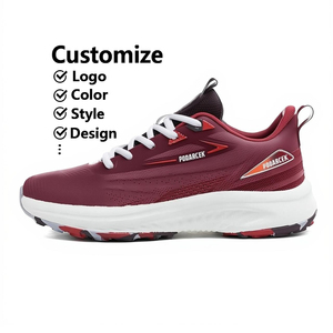 Scarpe da Corsa Personalizzabili per <span class=keywords><strong>Uomo</strong></span> con Lacci, Ammortizzazione, Tomaia in Rete, Leggere, Comode e Traspiranti per Tutte le Stagioni - Product Image 1