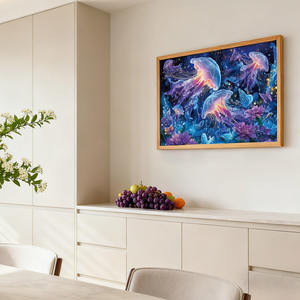 <span class=keywords><strong>Puzzle</strong></span> en bois et plastique personnalisé lumineux DIY pour enfants, éducatif, échantillon gratuit, impression de logo personnalisé, boîte cadeau - Product Image 1