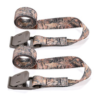 Sangles de sentier Sangle en polyester Faune Alligator 25mm Boucle à came Sangle d'arrimage de montage pour la chasse