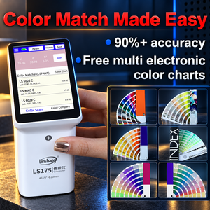 Lector de Color de Tela Portátil LS175 con Apertura Grande de 20 mm, Aplicación Bluetooth y Compatibilidad con RAL Pantone para Control de Calidad Textil - Product Image 1