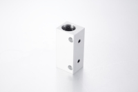 Unité de roulement linéaire carrée haute double largeur MYT AK LUU personnalisée, boîtier en aluminium anodisé, coussinet à billes linéaire silencieux haute vitesse