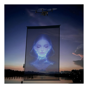 Flexible Sky Fly Flag LED Advertisement <strong>Screen</strong> P15 P20 P25 Transparent Flying LED Display with Drone Hoisting Outdoor <strong>Events</strong> - Product Image 4