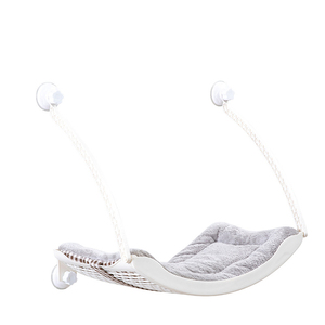 Hamac pour chat, lit-balançoire avec <span class=keywords><strong>coussin</strong></span> ou planche à gratter, panier <span class=keywords><strong>de</strong></span> balançoire pour le <span class=keywords><strong>soleil</strong></span> - Product Image 4