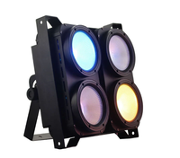 Projecteur de scène professionnel 4*100W RGBW COB LED Blinder à tête mobile, contrôlé DMX512, pour éclairage d'ambiance en théâtre, spectacles en direct et fêtes