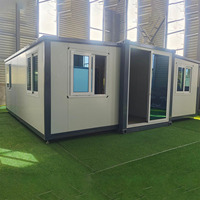 Casa Contenedor Modular de Lujo Personalizada, Estilo Moderno, Duradera, Desmontable y Expandible para Uso en Exteriores, Hecha de Acero