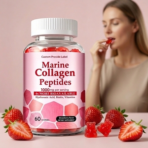 Gummies de <span class=keywords><strong>collagène</strong></span> <span class=keywords><strong>marin</strong></span> en marque blanche OEM GMP – Complément de <span class=keywords><strong>collagène</strong></span> <span class=keywords><strong>pour</strong></span> la peau, les <span class=keywords><strong>cheveux</strong></span>, la beauté et les ongles - Product Image 1