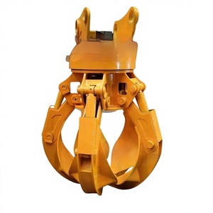 Grappin hydraulique rotatif à 360 degrés Shanwang pour excavatrice, grappin à ferraille pour quai, capacité de travail 1000 kg, garantie 4 ans - Product Image 1