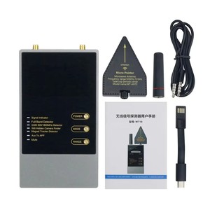 Detector Antiespía WT10 RF Antirrastreo Señal de Teléfono 2G 3G Detector de Cámara GSM Señal de Sonido Rastreador GPS Buscador de Cámara Inalámbrica - Product Image 5