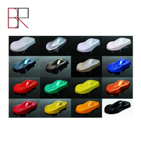 Peinture en Spray de résine acrylique PU 1K, peinture métallique 2K, réparation contre les rayures, réparation automobile, système de mélange de magasin