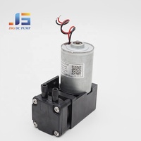 Pompe Distributrice de Gaz Haute Pression 40 L/M 12V DC à Moteur Brushless Sans Huile, Débit Élevé, Structure à Piston à Membrane EPDM, Aspiration Air/Gaz