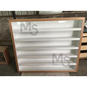 Gabinete de partición portátil blanco moderno de alta calidad para diseño de interiores para tienda de uñas dormitorio Hotel supermercado Baño - Product Image 4