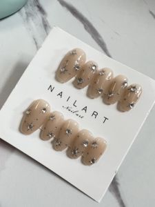 Prensador de <span class=keywords><strong>uñas</strong></span> hecho a mano, 10 unidades de colores, venta al por mayor, todo tipo de estilos, superventas, bonito lujo personalizado - Product Image 6