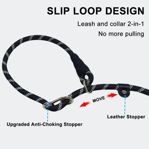 Luxury Fashion Soft Comfortable Nylon Adjustable <b>Dog</b> <b>Leash</b> Reflective Stitching Ribbons Custom Logo Breathable Eco-Friendly - Product Image 2