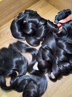 Lot de Cheveux Naturels Bruts Indiens Bouclés 15A, Lots de Cheveux Naturels Bruts Cambodgiens, Lots de Cheveux Naturels Bruts Vietnamiens, Perruque de Cheveux Humains Naturels Bruts Vietnamiens, Cheveux Bruts d'un Seul Donneur